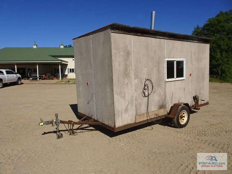 Homemade Fish House On Wh Elsenpeter Auctions & Real Estate, Inc. dba