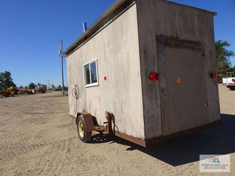 Homemade Fish House On Wh Elsenpeter Auctions & Real Estate, Inc. dba