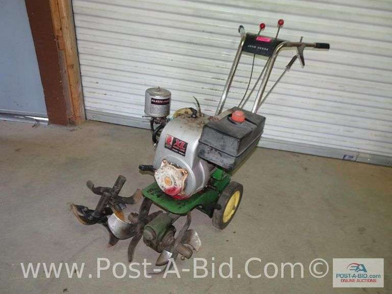 John Deere Tiller 624, With Ex Elsenpeter Auctions & Real Estate, Inc