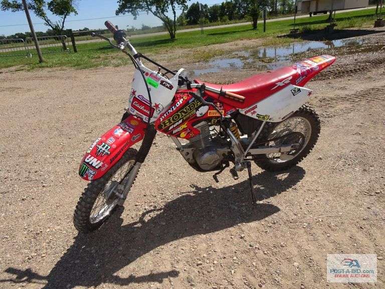 2001 Honda XR 80R Dirtbike, Af Elsenpeter Auctions & Real
