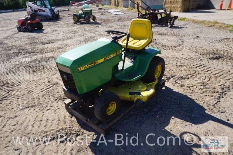 John Deere 185 Hydro With 42" Elsenpeter Auctions & Real Estate, Inc