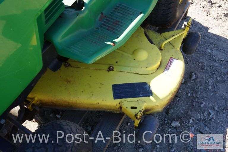 John Deere 185 Hydro With 42" Elsenpeter Auctions & Real Estate, Inc