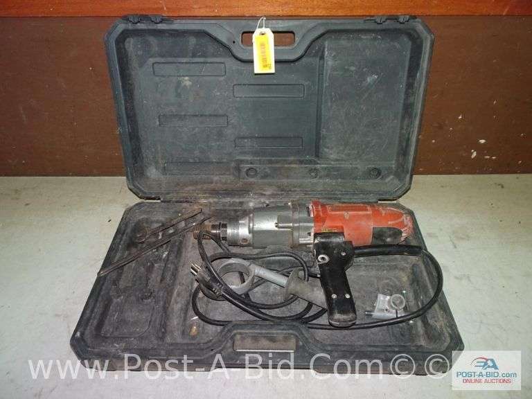 Husqvarna Core Drill, In Case, Elsenpeter Auctions & Real Estate, Inc