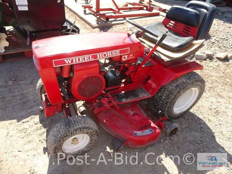 1973 Wheel Horse 12 Autom Elsenpeter Auctions & Real Estate, Inc. dba