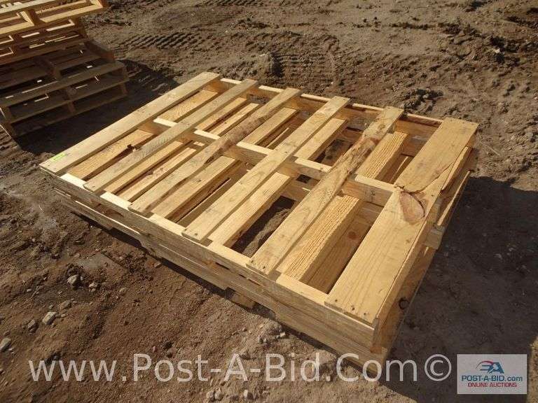 2Large Wood Pallets. Elsenpeter Auctions & Real Estate, Inc. dba