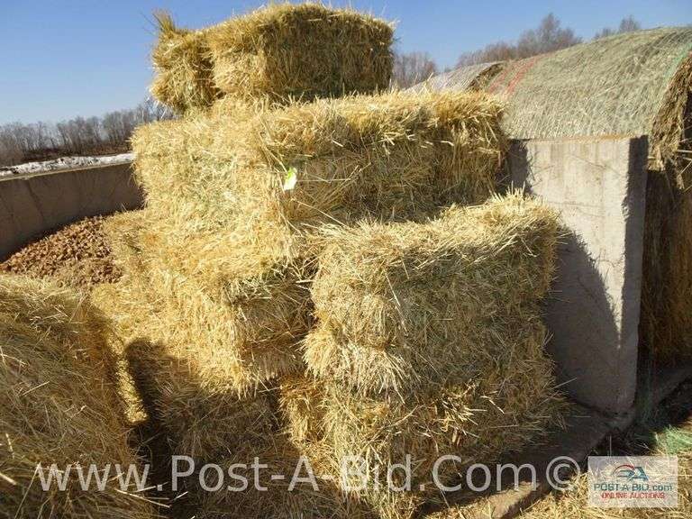 25 Small Square Bales Of Elsenpeter Auctions & Real Estate, Inc. dba