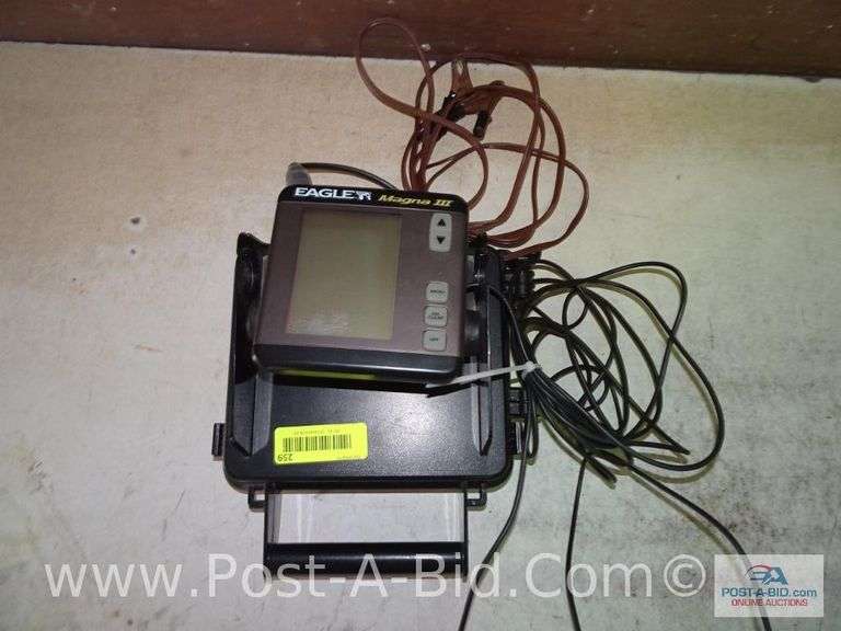 Eagle Magna III Fish Find Elsenpeter Auctions & Real Estate, Inc. dba