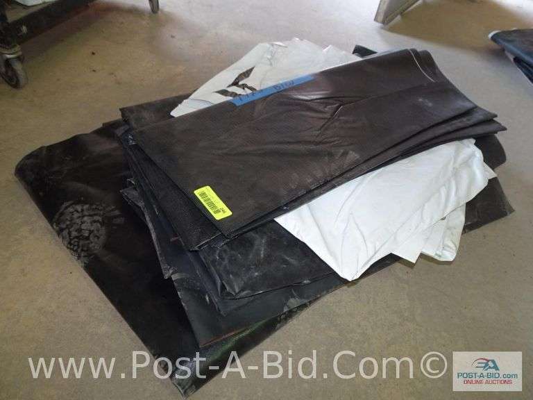 Large Lot Of Tarps In Var Elsenpeter Auctions & Real Estate, Inc. dba