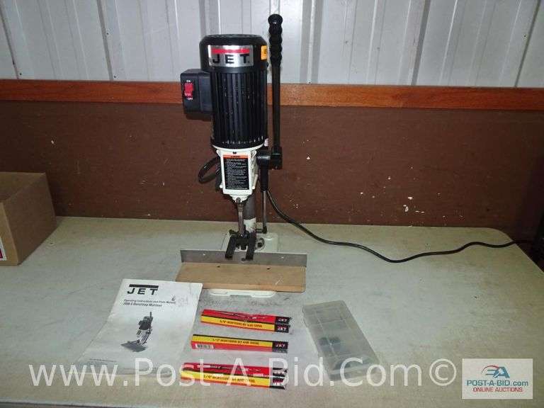 Jet Mortise Benchtop Mach Elsenpeter Auctions & Real Estate, Inc. dba
