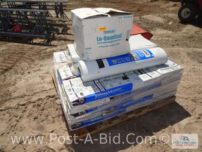Lot Of Roofing Material, Elsenpeter Auctions & Real Estate, Inc. dba