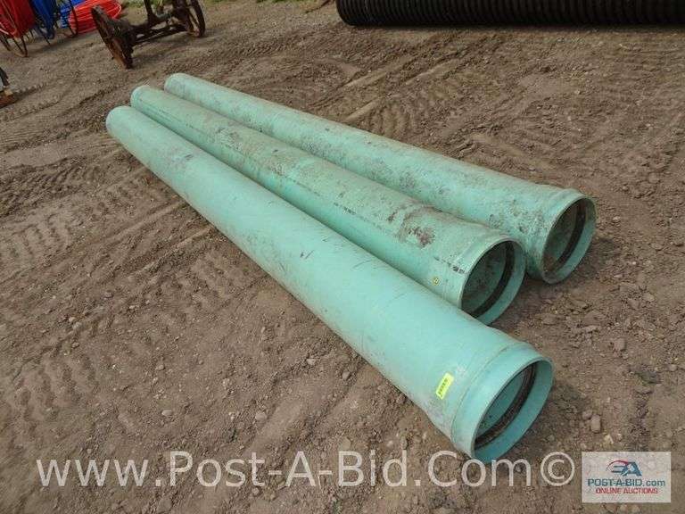 3 12" x 14' PVC Pipe. Elsenpeter Auctions & Real Estate, Inc. dba