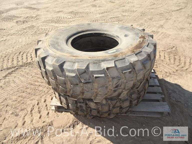 2 Michelin 14.00 R20 XL Elsenpeter Auctions & Real Estate, Inc. dba