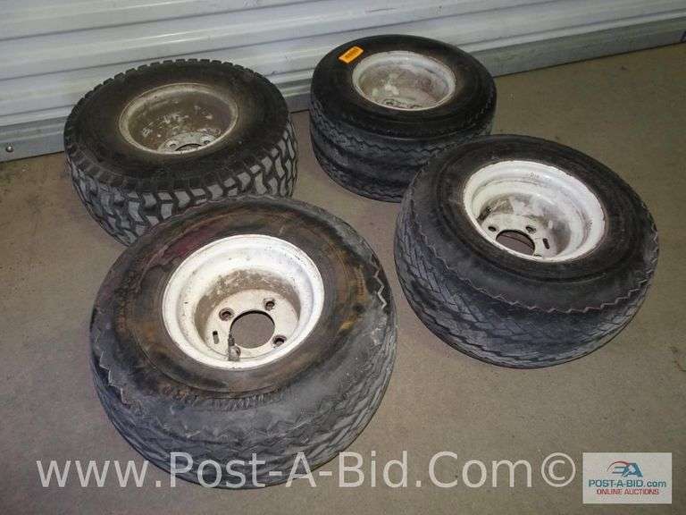 4EZ Go Golf Cart Tires, Elsenpeter Auctions & Real Estate, Inc. dba
