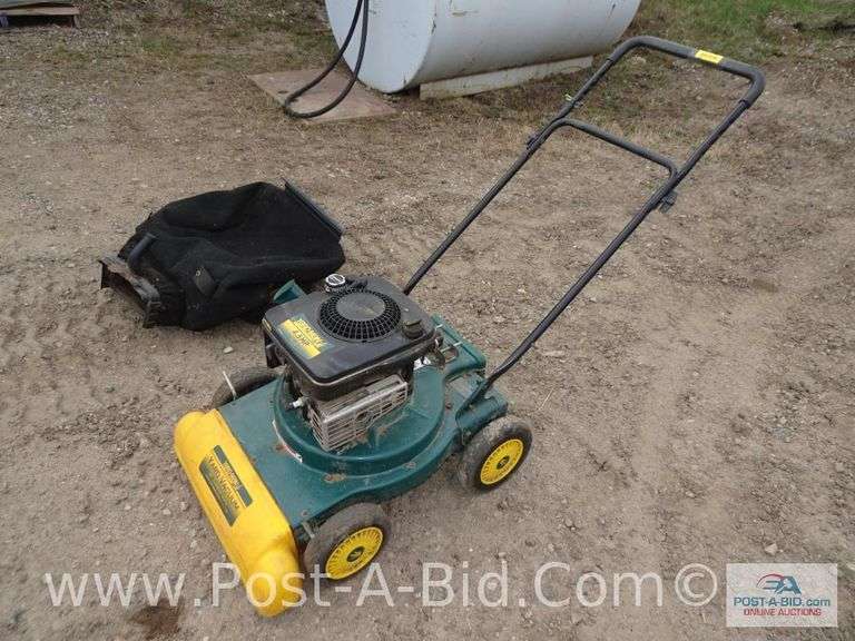 Yard Man Yard Vacuum 22 I Elsenpeter Auctions & Real Estate, Inc. dba