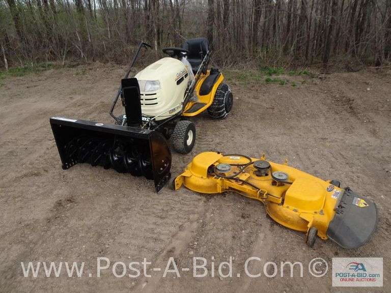 Cub Cadet LT 1050 Hydrost Elsenpeter Auctions & Real Estate, Inc. dba