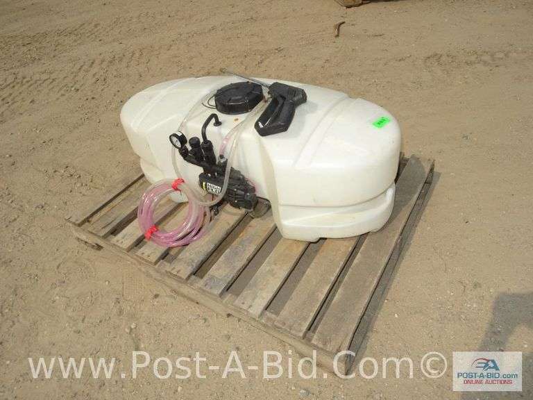 Fimco 30 Gallon Sprayer Tank, Elsenpeter Auctions & Real Estate, Inc