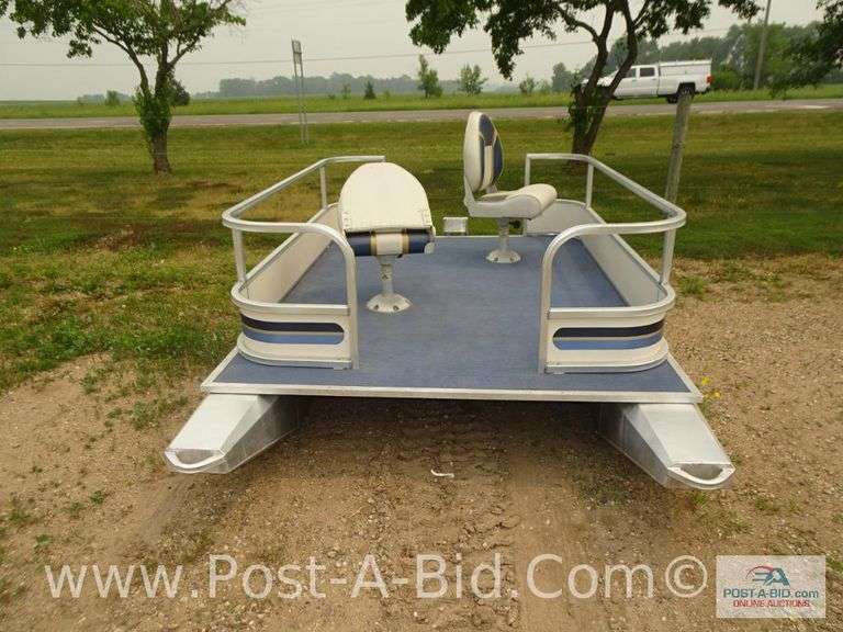 2009 Kennedy Mini 11' Pontoon, Elsenpeter Auctions & Real Estate, Inc