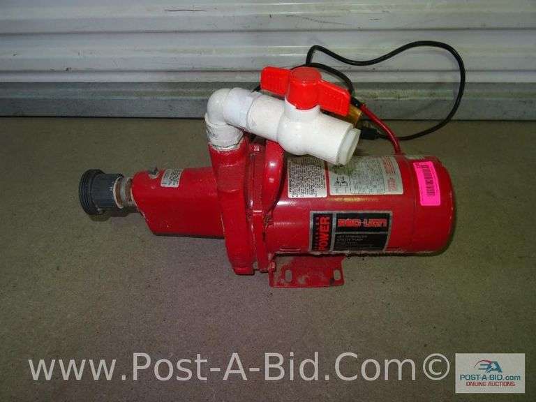 Red Lion Pump Jet Sprinkler Ut Elsenpeter Auctions & Real Estate, Inc