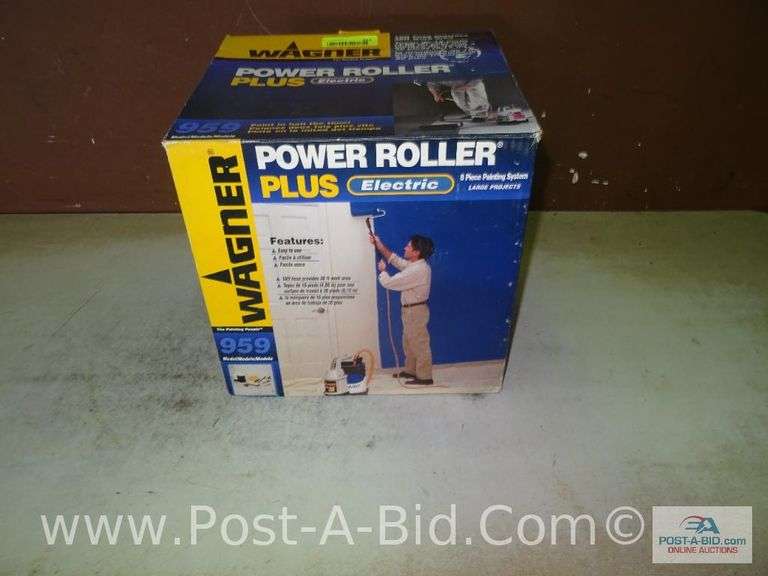 Wagner Power Roller Plus 959, Elsenpeter Auctions & Real Estate, Inc