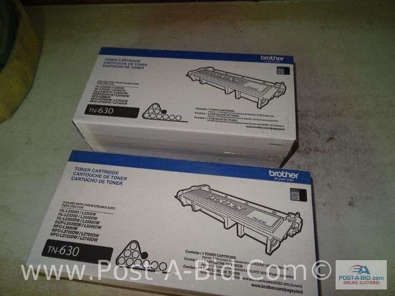 2-Brother Toner Cartridges TN- - Elsenpeter Auctions & Real Estate, Inc ...