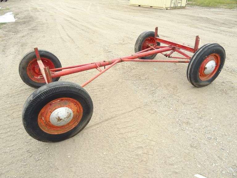 Red Running Gear, Needs New Tires Elsenpeter Auctions & Real Estate