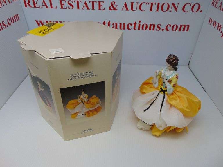 Goebel Tea Cozy Doll Empress Mary Elizabeth Parrott Marketing Group
