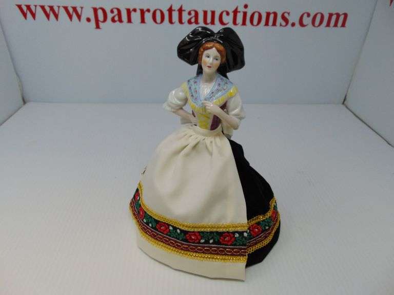 Goebel Tea Cozy Doll Maidan DuPont Parrott Marketing Group