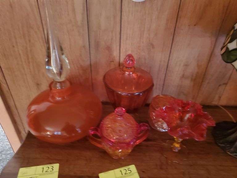 Orange decorative items Parrott Marketing Group