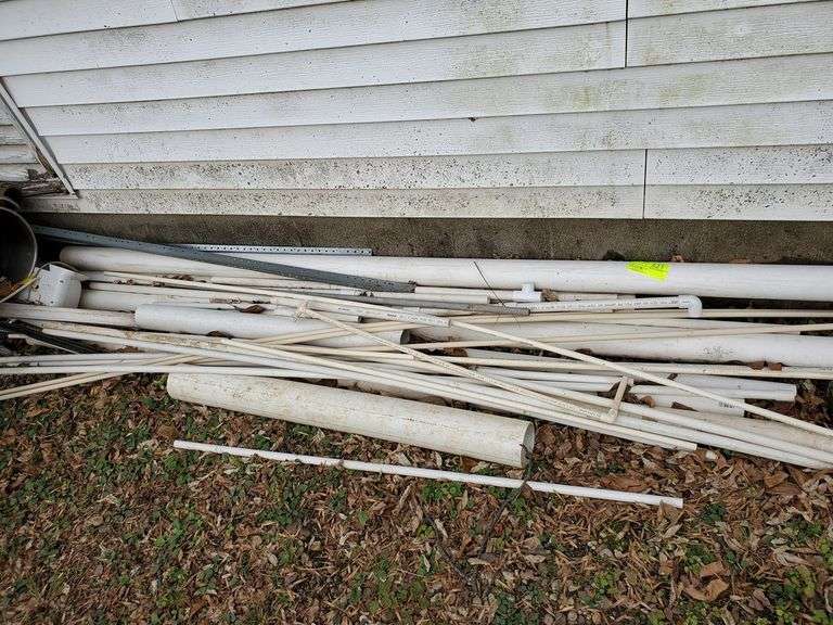 Large lot of PVC piping Parrott Marketing Group