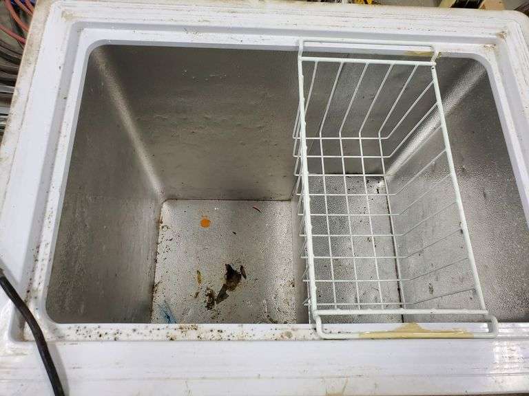 Frigidaire small chesttype freezer Parrott Marketing Group