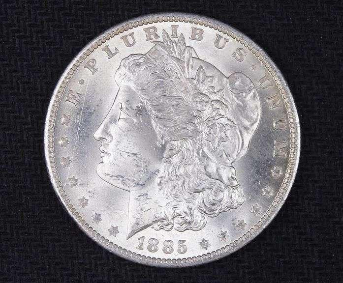 1885 “O” Morgan dollar