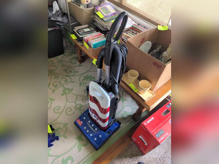 Simplicity Upright Vacuum American Flag Design Parrott Marketing Group