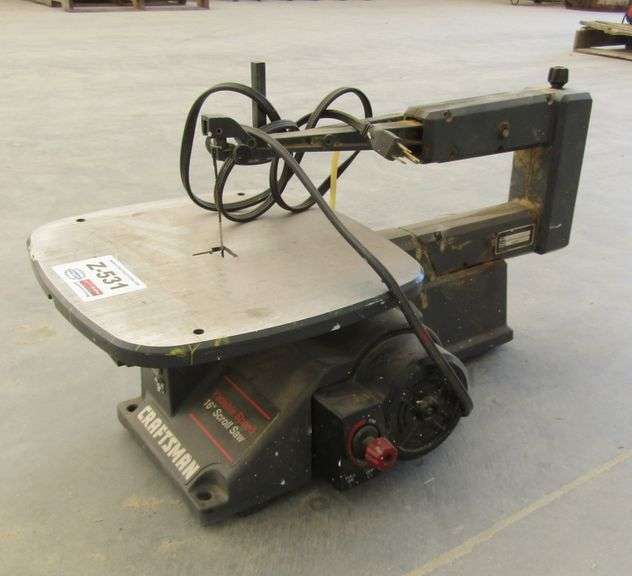 Z531 Craftsman 16" Scroll Saw Pickett Auction Service