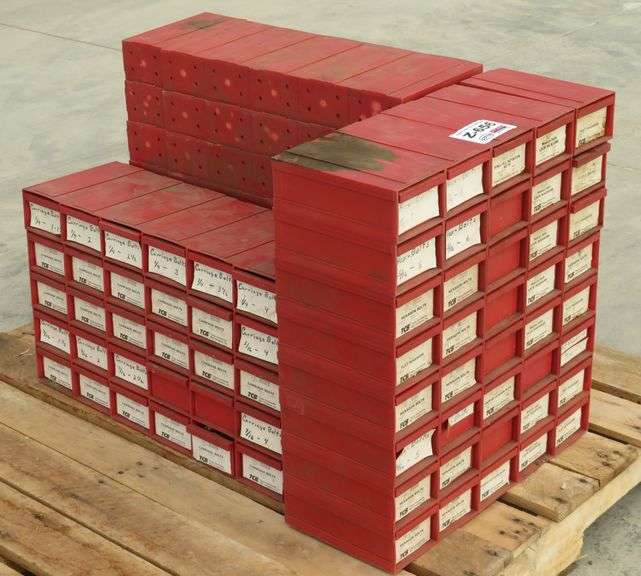 Z656 Organizer Bins + Bolts / Hardware Pickett Auction Service