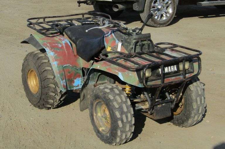 E532 1986 Yamaha Moto 4 ATV Pickett Auction Service