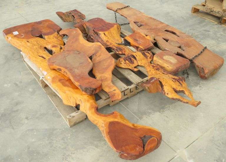 Z210 Juniper Burl Wood Slabs Pickett Auction Service
