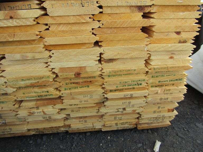 E206 1X6 Canyon Pine T&G Lumber Pickett Auction Service