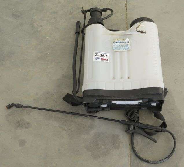 Z367 Backpack Sprayer Pickett Auction Service