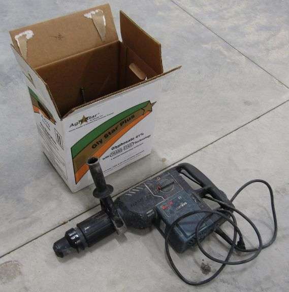 A570 Hammer Drill + Hole Saws Pickett Auction Service