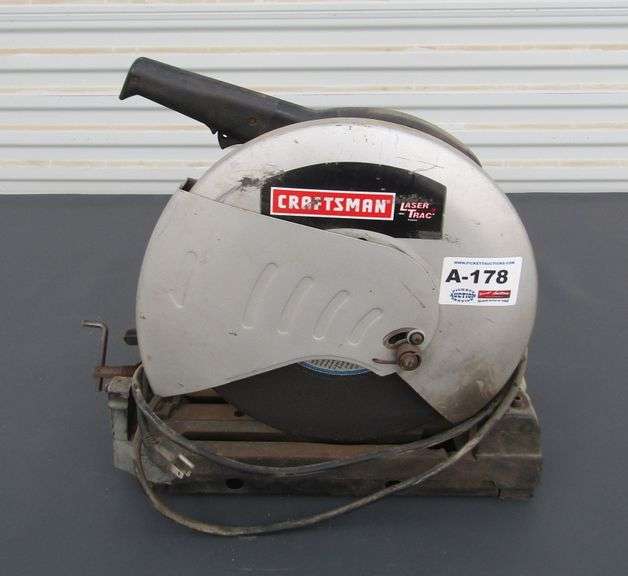 A178 Craftsman 14" Abrasive Chop Saw Pickett Auction Service