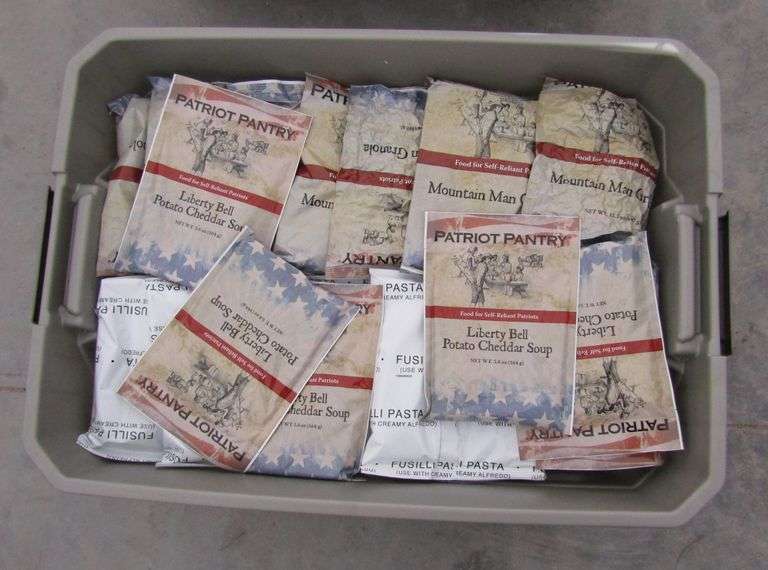 A521 Patriot Pantry Freeze Dried Food Pickett Auction Service