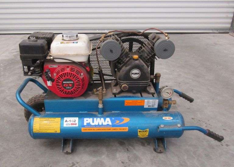 A162 Puma Industrial Air Compressor Pickett Auction Service
