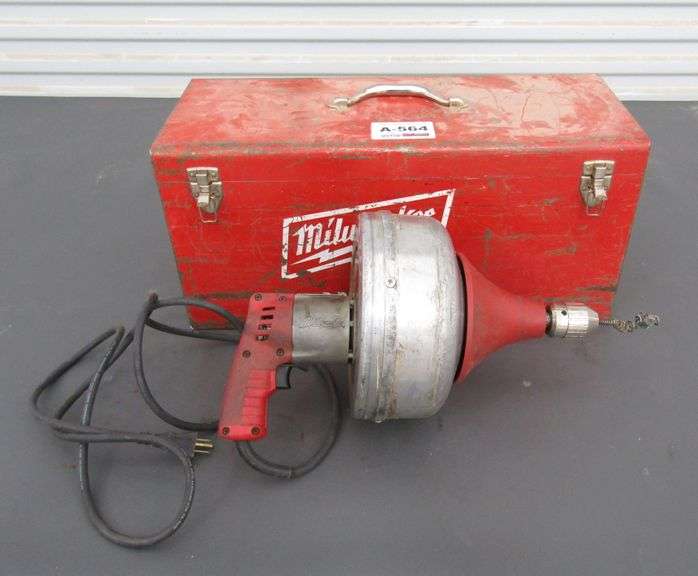 A564 Milwaukee Drain Cleaner Pickett Auction Service