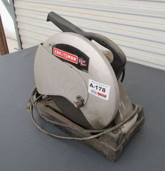A178 Craftsman 14" Abrasive Chop Saw Pickett Auction Service