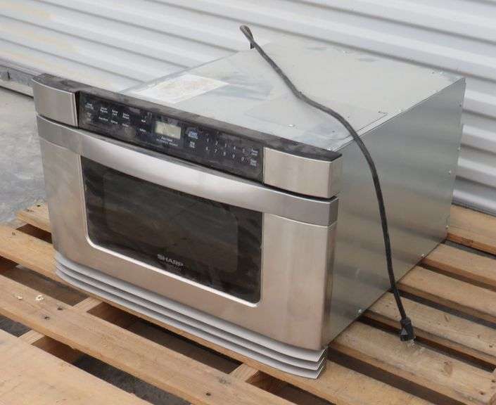 V128 Sharp Insight Pro Microwave Drawer Pickett Auction Service