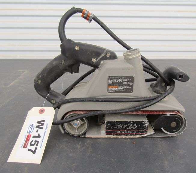W157 Porter Cable 4X24 Belt Sander Pickett Auction Service