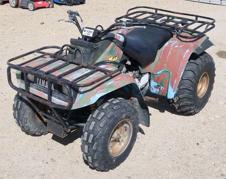 W1351 1986 Yamaha Moto 4 ATV Pickett Auction Service LLC