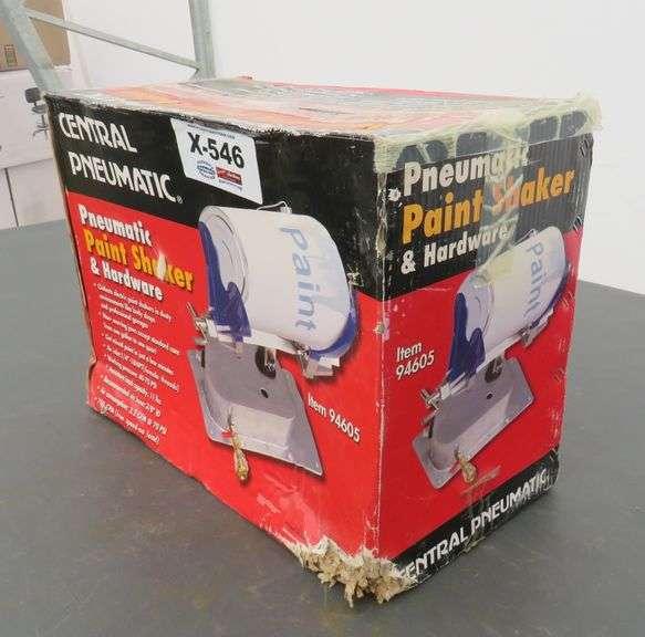 X546 Central Pneumatic Paint Shaker Pickett Auction Service
