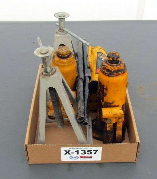 X1357 Bottle Jacks & Trailer Stabilizers Pickett Auction Service