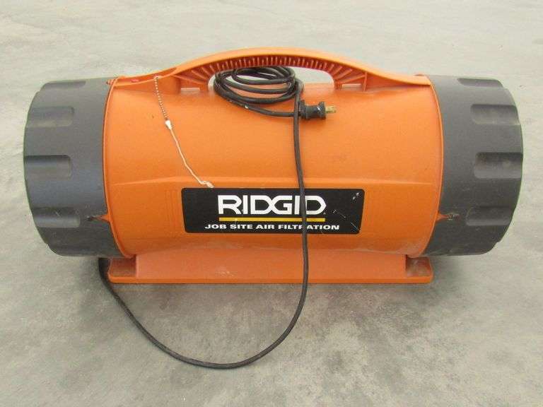 X1070 Ridgid Jobsite Air Filter Pickett Auction Service